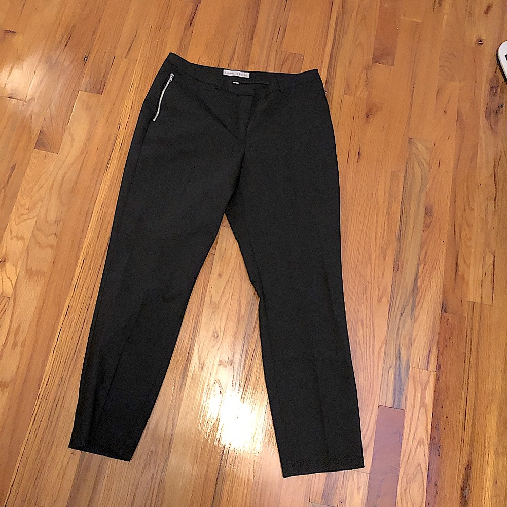 Black dress pants zipper on side